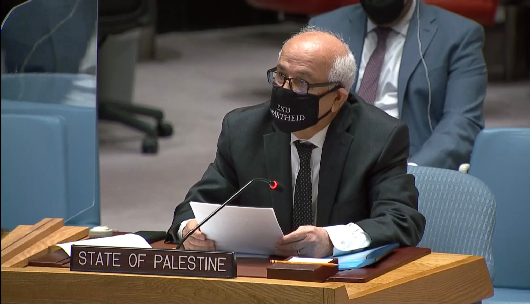 Mansour appelle l’ONU à mettre fin à l'occupation illégale et à l'apartheid israéliens