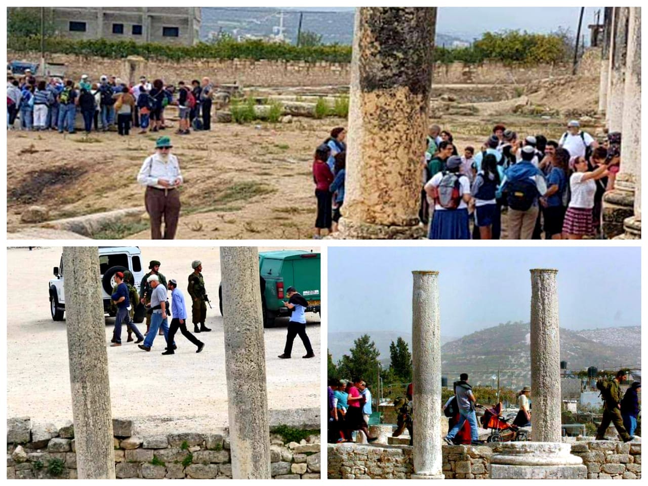 Les forces de l’occupation envahissent le site archéologique de Sabastiya