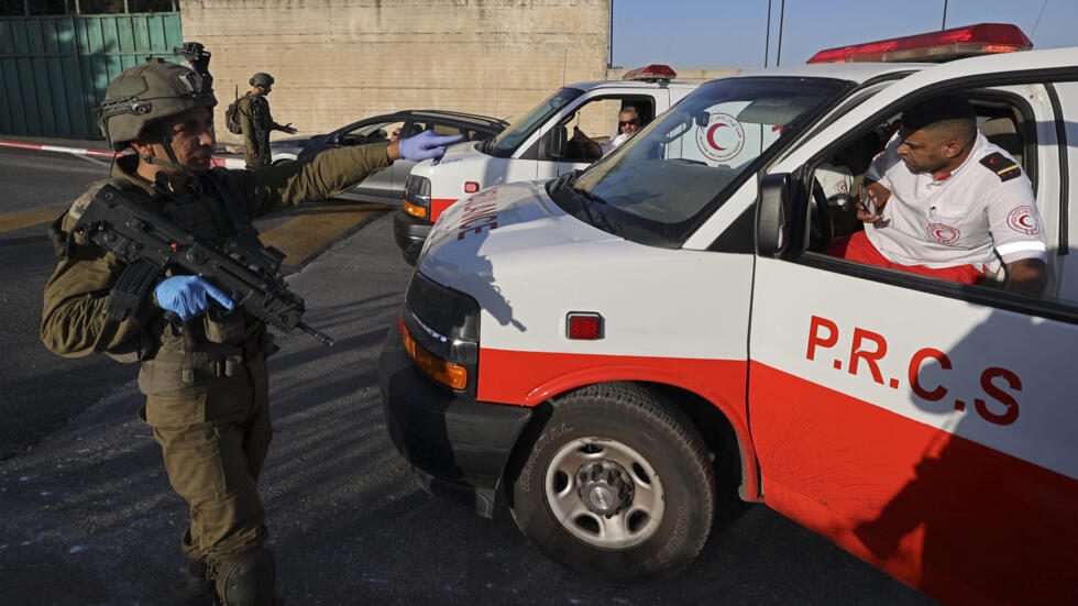 L'occupation bat une équipe d'ambulance à Naplouse