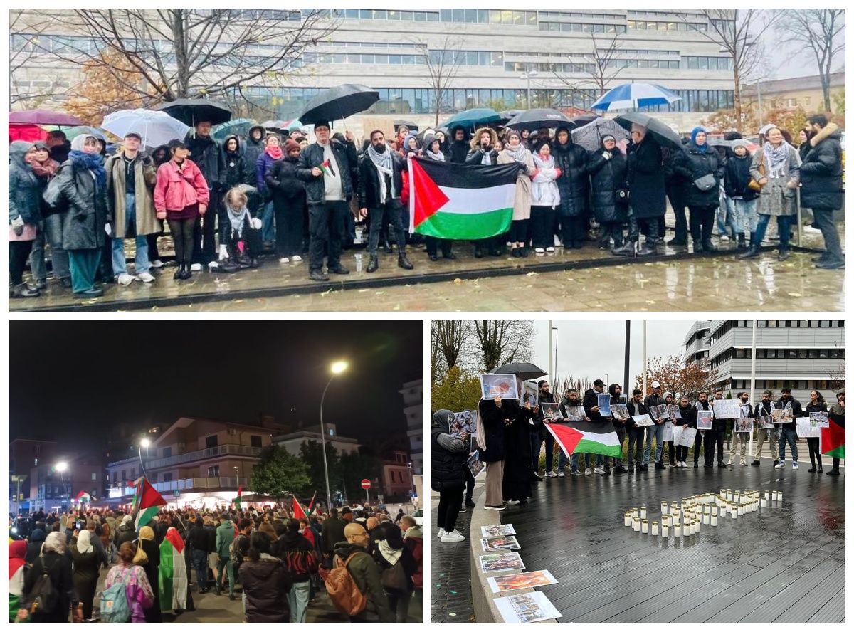 Manifestations dans les pays européens pour dénoncer les massacres israéliens à Gaza
