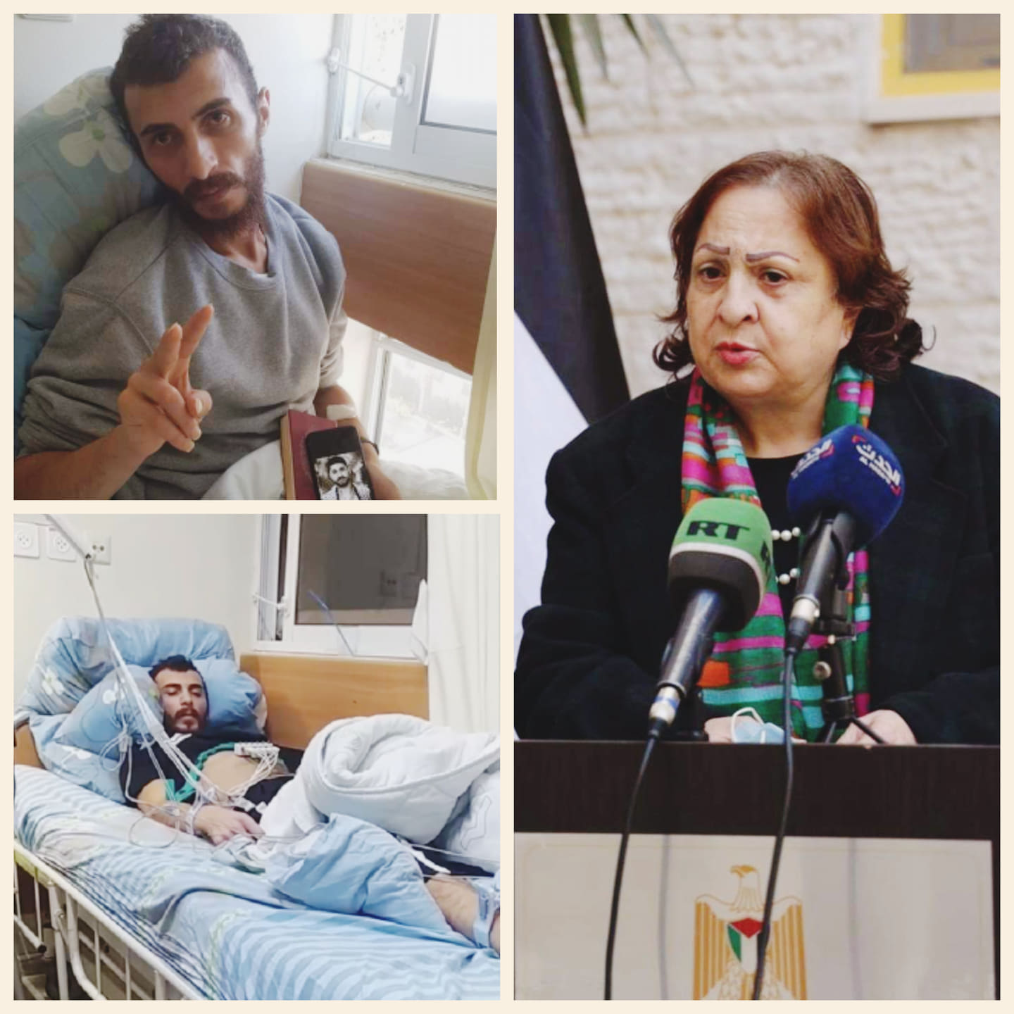 La ministre de la Santé appelle à une intervention pour sauver la vie du prisonnier Abu Atwan