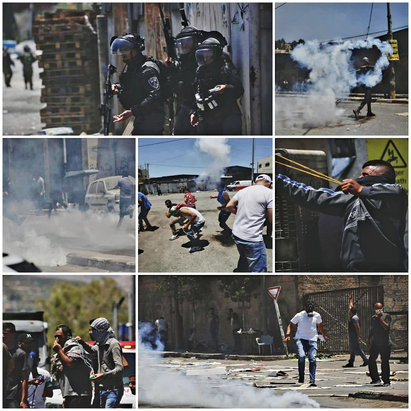 Les forces d'occupation attaquent des manifestations anti-colonisation en Cisjordanie