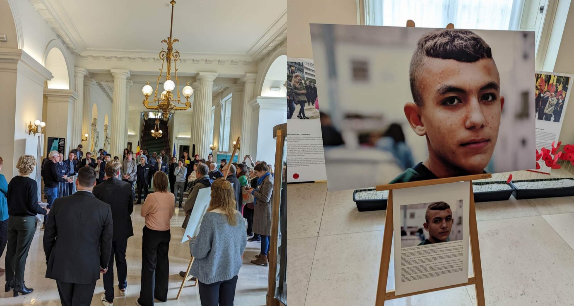 Exposition photos au Parlement belge sur les violations des droits des enfants palestiniens par les autorités israéliennes