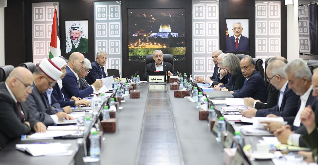 Le Conseil des Ministres affirme son soutien à la position du Président sur l’unité des territoires palestiniens sans aucune division 