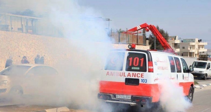Tubas : L'occupation attaque le "Croissant-Rouge" avec du gaz lacrymogène 