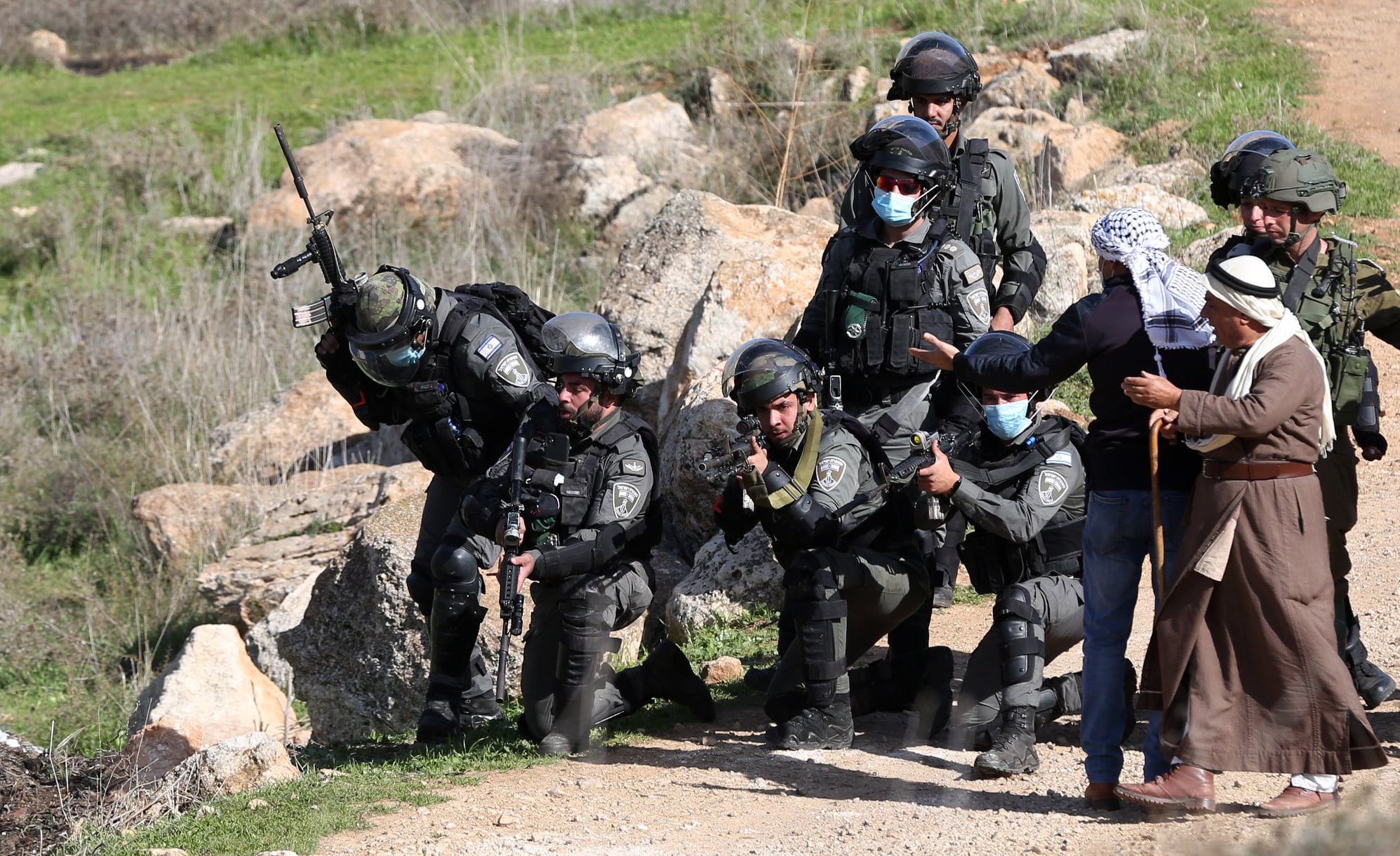 11 blessés par balles de l’occupation à Naplouse
