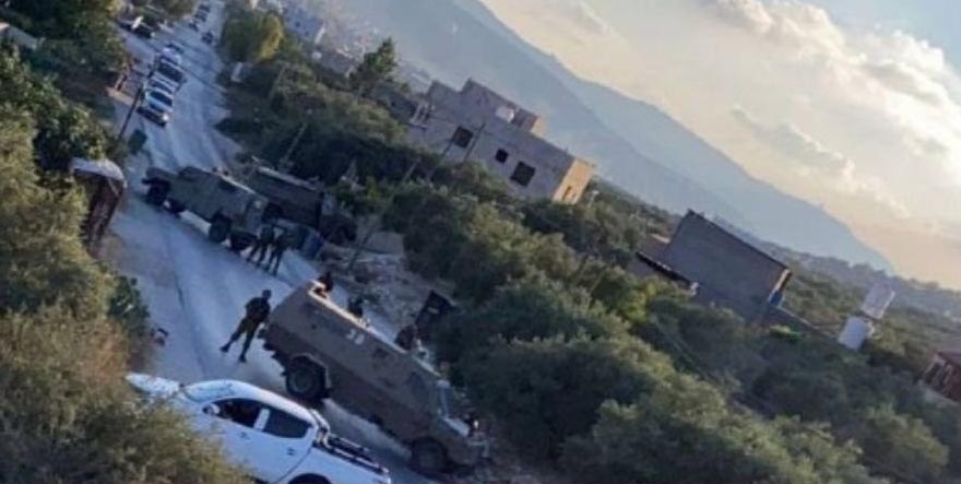 Les forces d’occupation israéliennes blessent un Palestinien près de Jénine