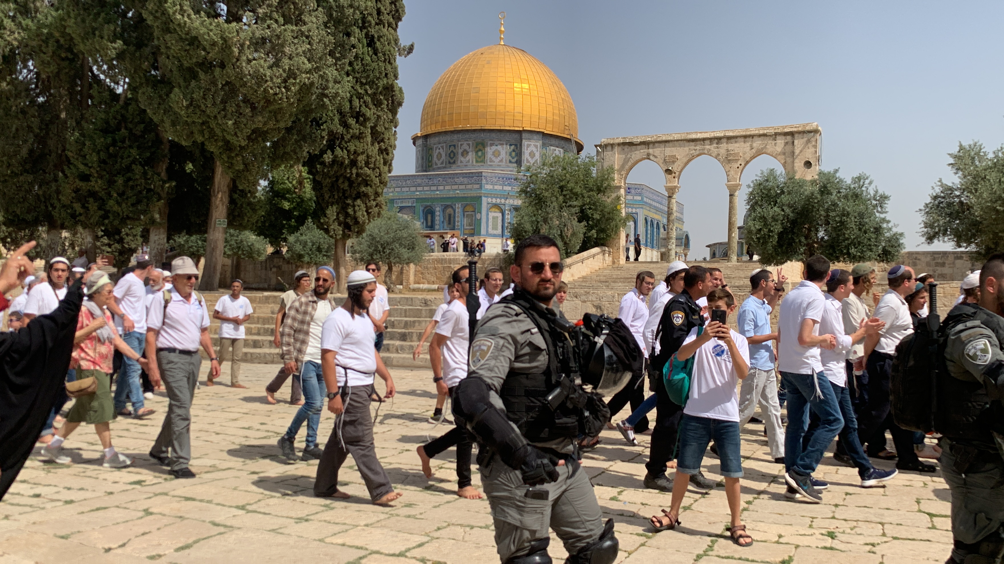 Jérusalem : l’extrémiste Yehuda Glik envahissent la Mosquée Al-Aqsa avec des colons  