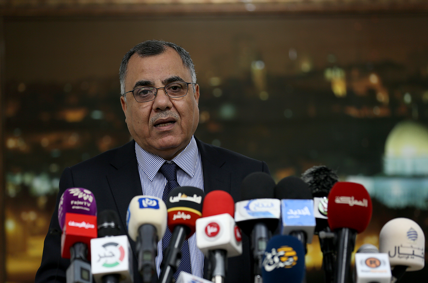 Les forces d’occupation font obstruer l’arrivée du premier ministre palestinien à la ville de Jénine