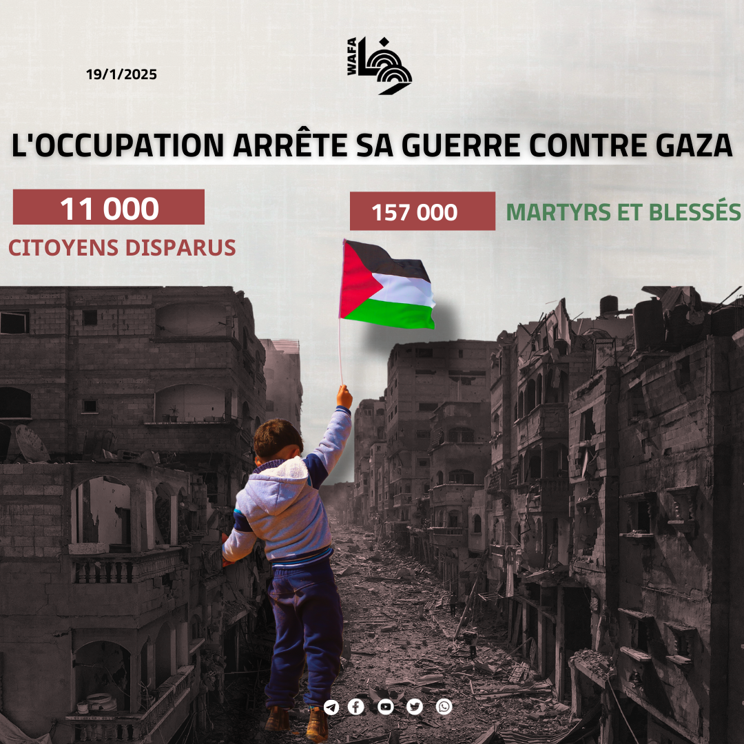 Inphographie : L'occupation arrête sa guerre contre Gaza