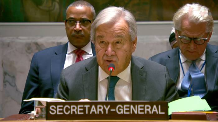 Guterres met en garde contre le risque de substituer la loi de la jungle à l'état de droit international.