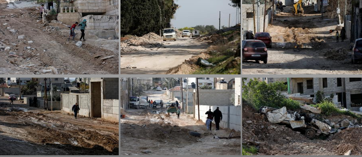L'occupation continue son agression pour le 56ème jour : le nombre de personnes déplacées du camp de Jénine s'élève à 21 mille personnes et 8 mille établissements commerciaux sont fermés