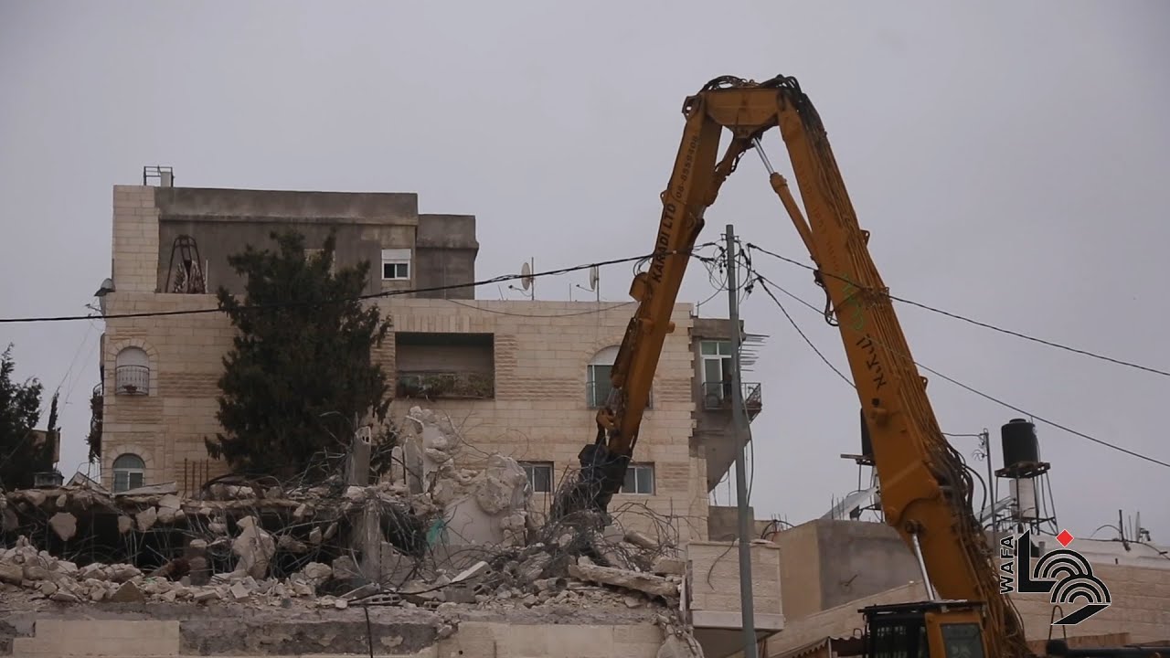 Les autorités d’occupation israéliennes notifient de démolir une maison à Jérusalem occupée