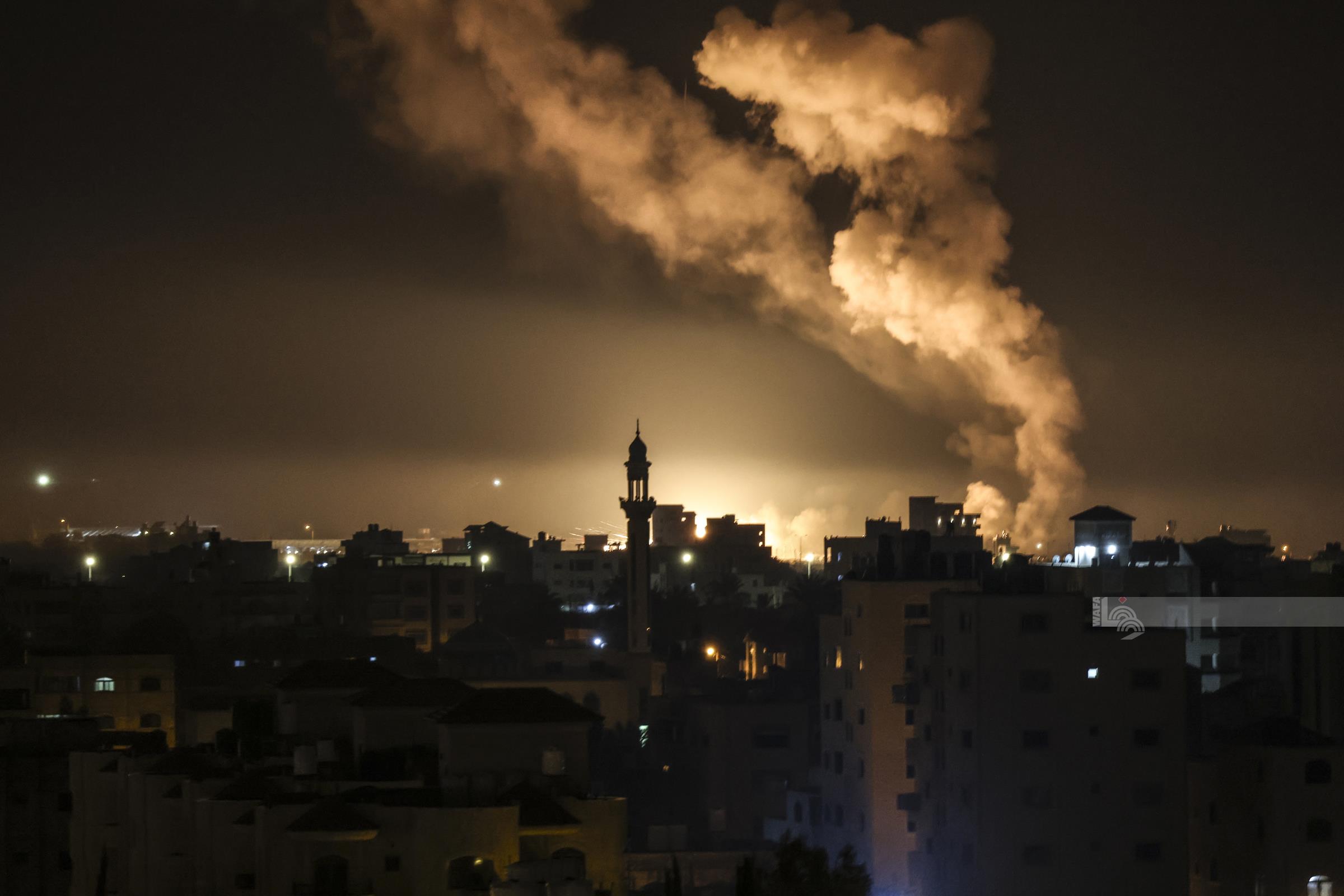 La bande de Gaza sous plusieurs raids 