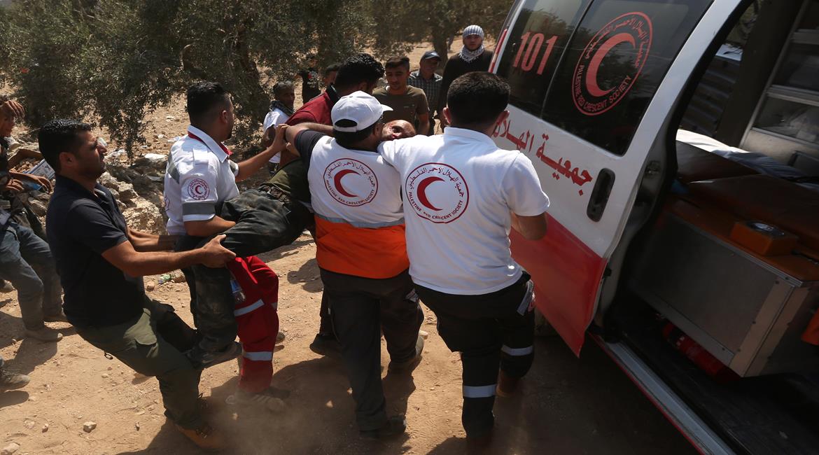 17 Palestiniens blessés par les tirs des forces israéliennes à Jérusalem 