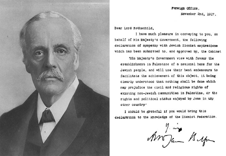105 ans après la déclaration cynique de Balfour