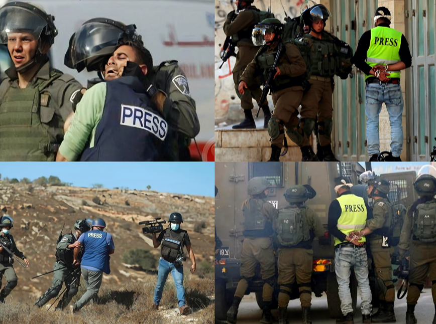 Israël capture 66 journalistes palestiniens depuis le début le 7 octobre dernier 