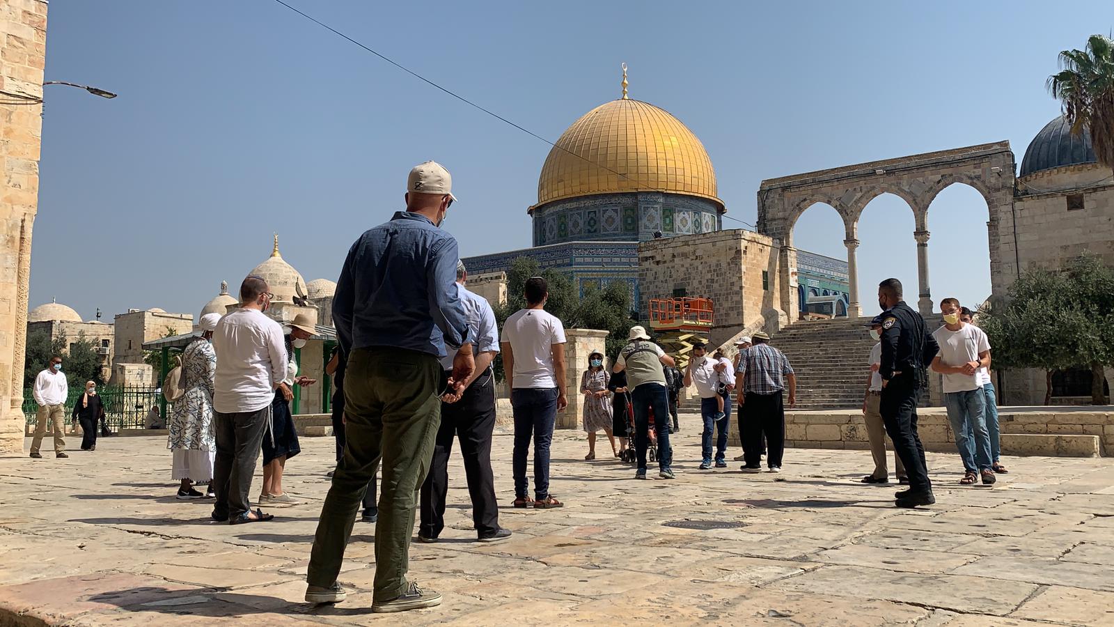 En septembre dernier, l’occupation effectue des violations contre la mosquée d’Al-aqsa et contrela mosquée Ibrahimi  