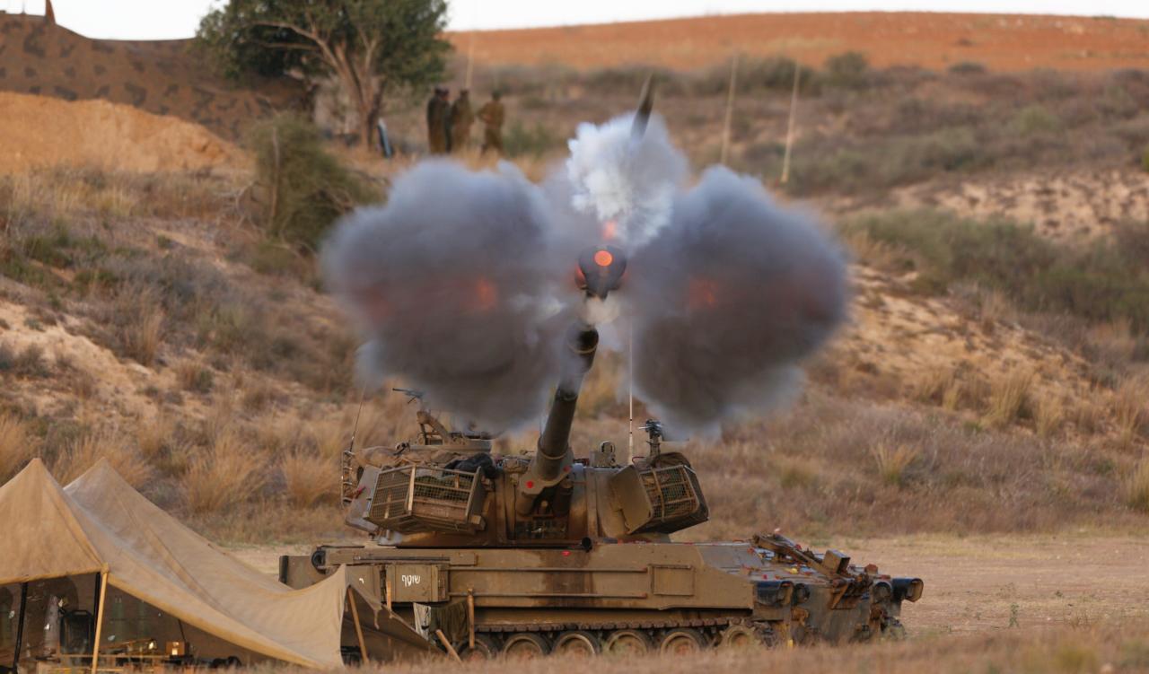 L'artillerie de l’occupation cible un site près de la ville de Gaza  