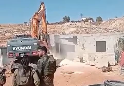 L'occupation démolit une maison au nord-est de Jérusalem