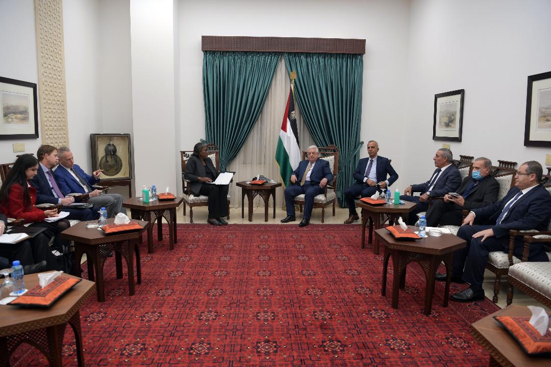Le Président reçoit l'ambassadrice Greenfield