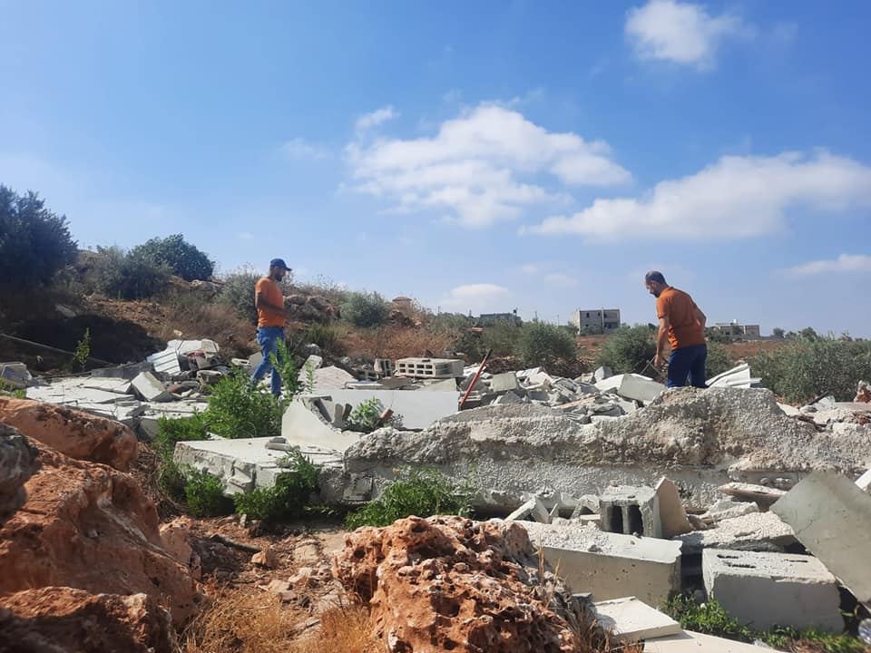 L'occupation démolit cinq serres agricoles à Salfit  