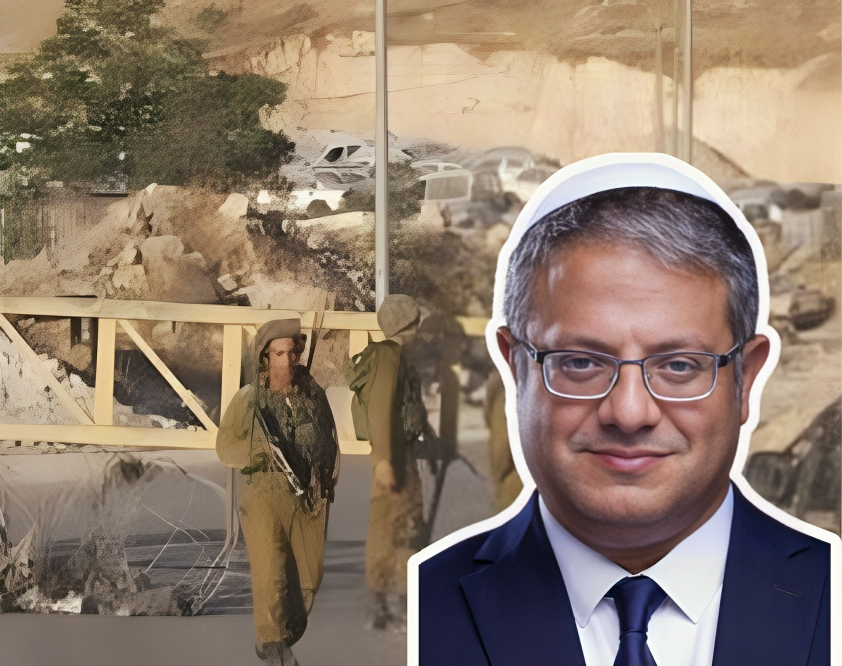 Ben Gvir prône l'érection de postes de contrôle militaires permanents sur les routes de Cisjordanie