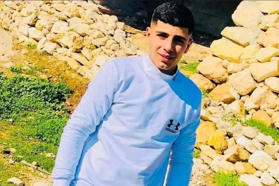 Le jeune Sanad Samamra, décède suite de ses blessures par balles de l'occupation, au sud d'Hébron