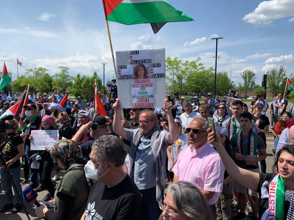 Notre peuple palestinien commémore la Nakba avec de grands rassemblements et manifestations dans les villes américaines