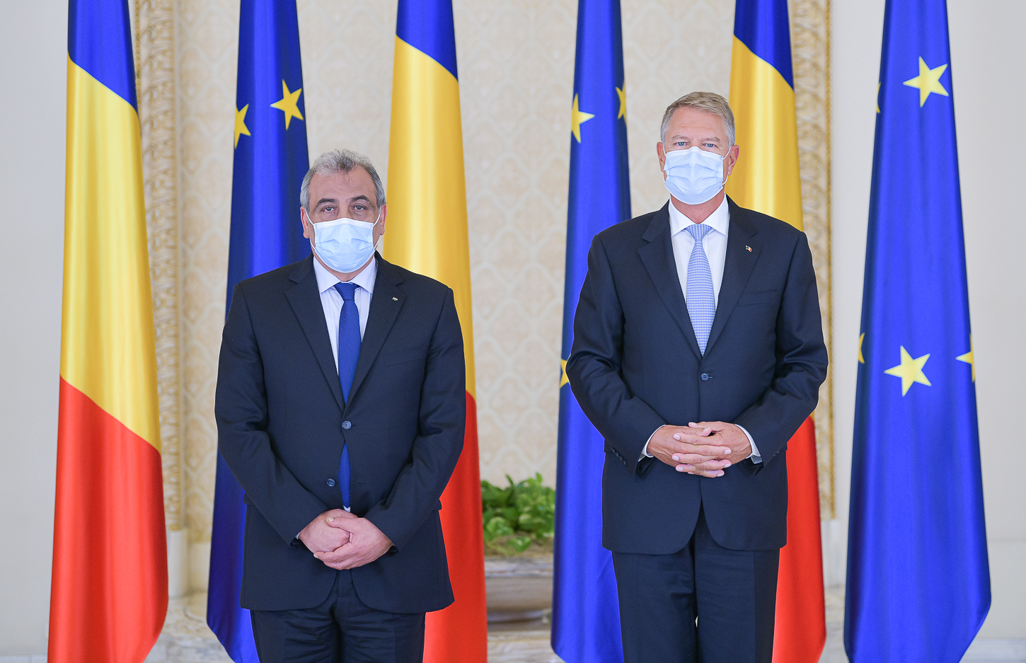 Le président de la Roumanie affirme le soutien de son pays à la solution de deux Etats